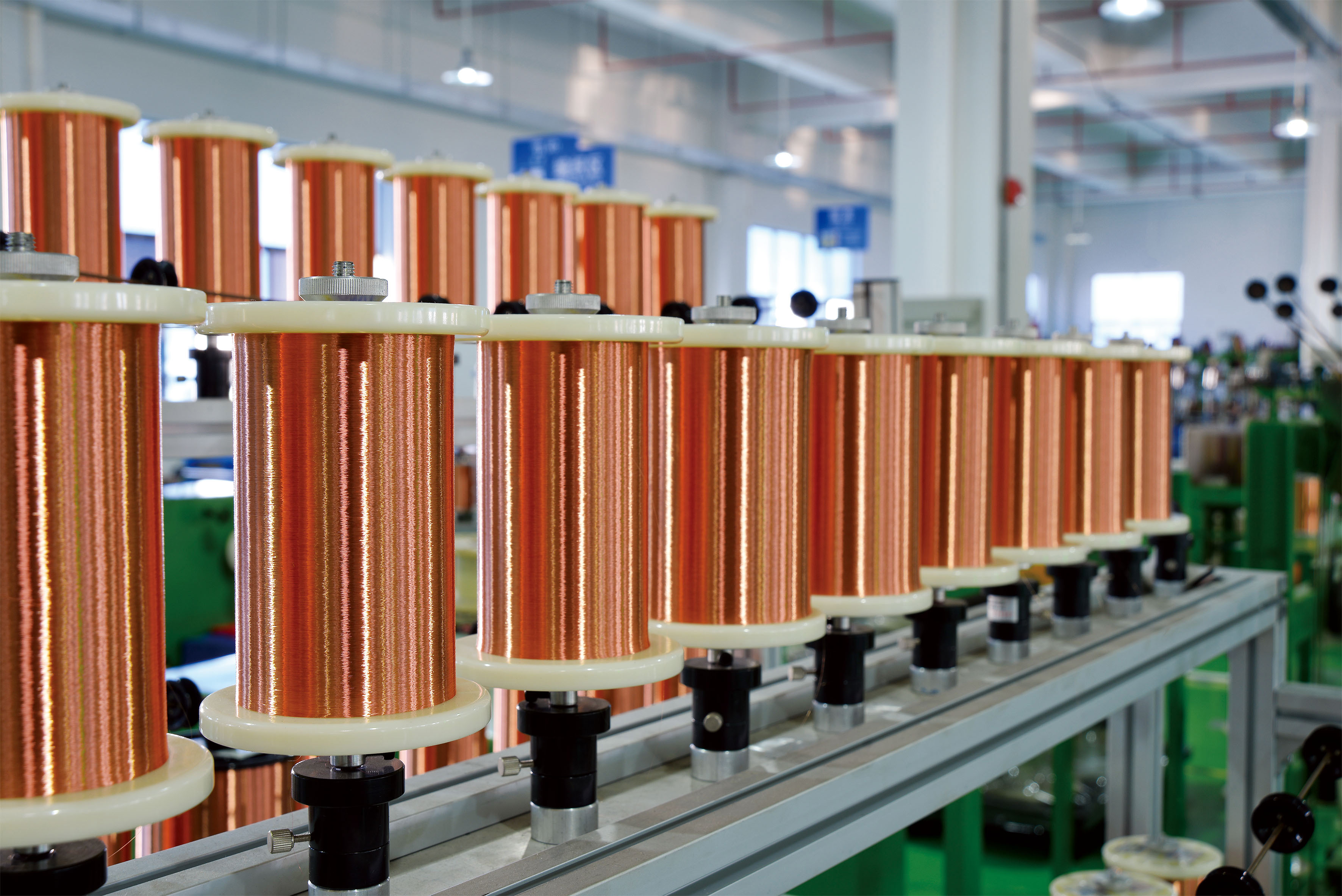 Jinwei copper winding wire on production equipment